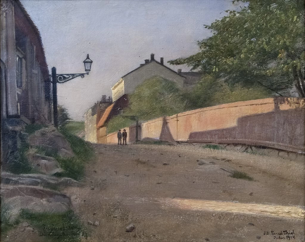Eugène Jansson - Döbelnsgatan, Thielska Galleriet